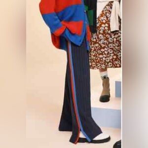 La Ligne for Target Navy Pants with Red and Blue Stripes